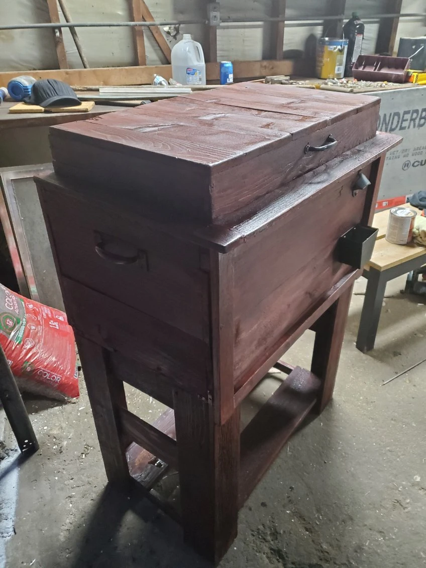 Wooden Cooler