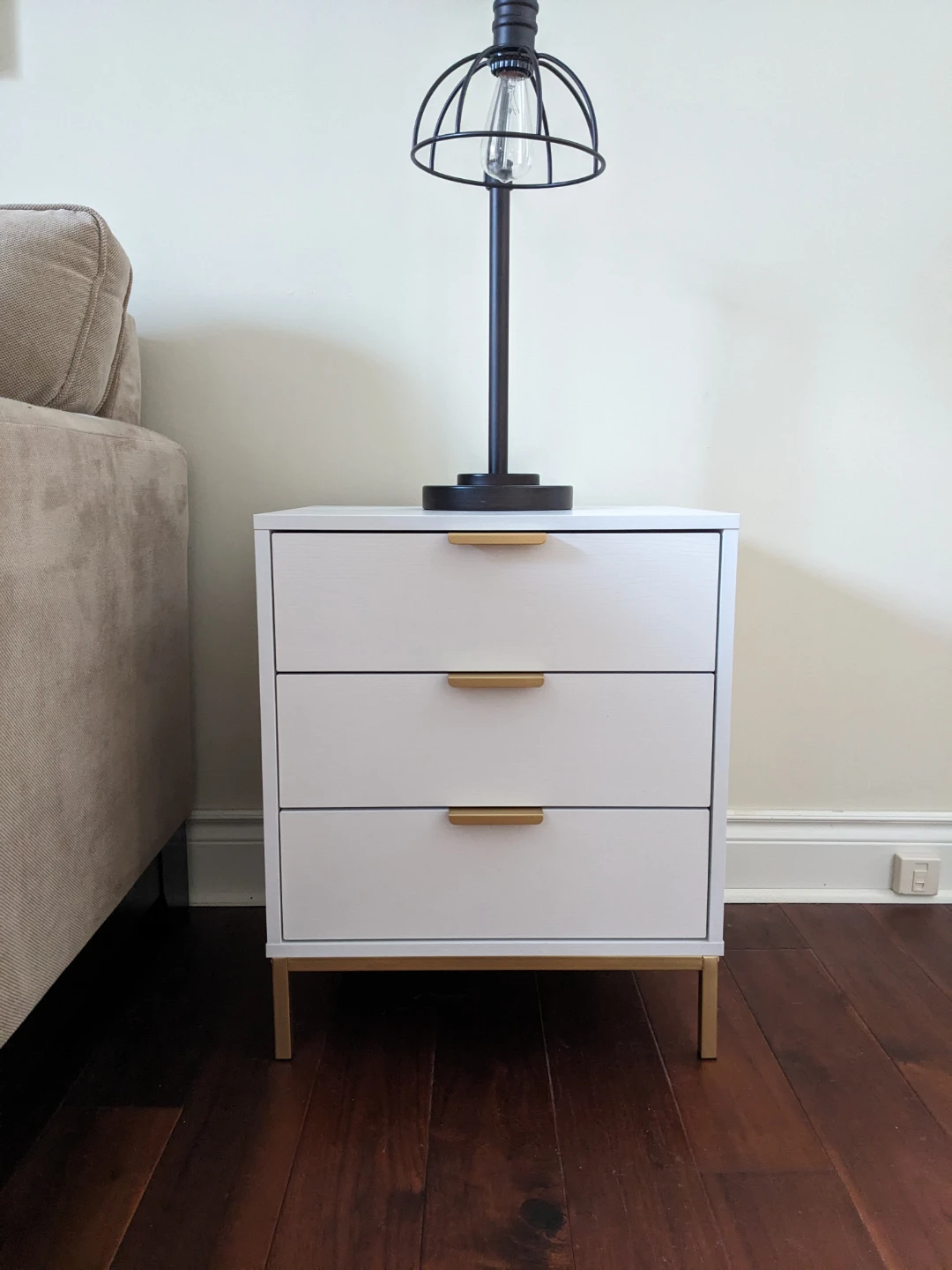 Mercer41 3 Drawer Nightstand -New