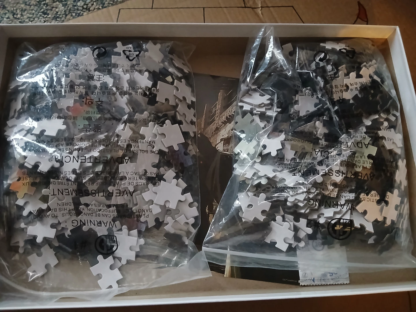 Star Wars The Mandalorian 2x 500 Piece Puzzles - photo 2