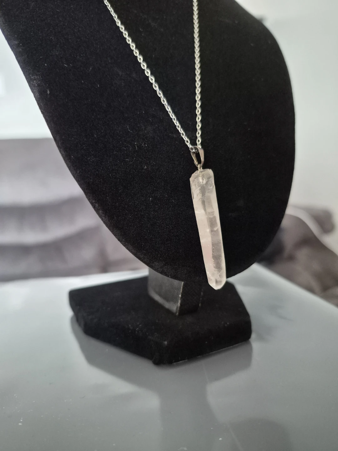 Quartz Crystal Pendant Necklace - photo 3