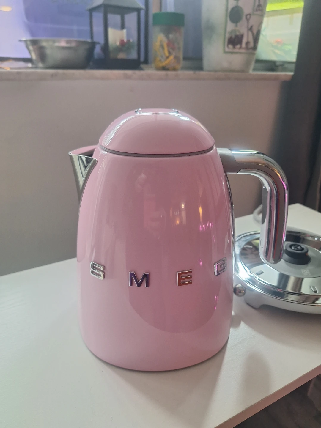 Smeg 50's Retro Style Kettle, Pastel Pink - photo 2