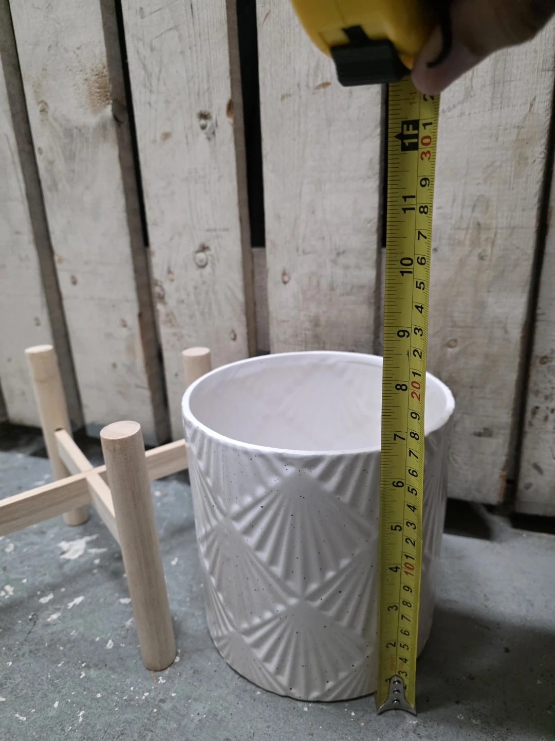 Plant pot with stand - photo 5