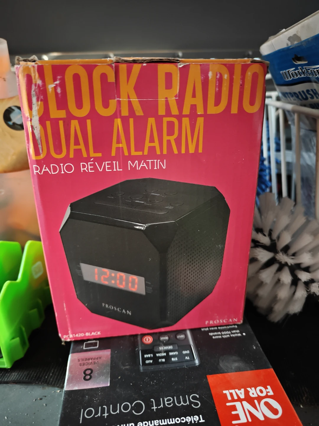 Proscan Dual Alarm Clock Radio
