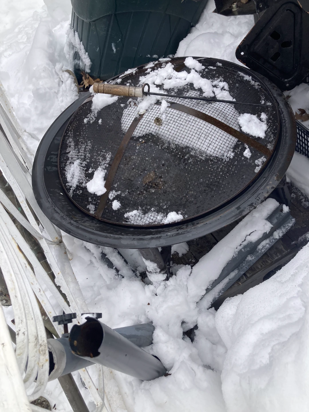 Round Metal Fire Pit