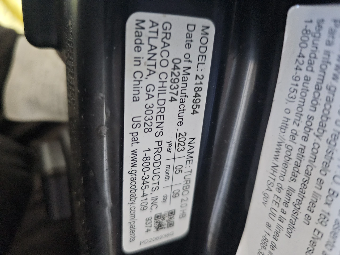 🥕FREE Graco Turbo 2.0 HB Booster Car Seat - photo 3