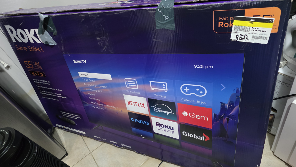 Roku Série Select 55" 4K HDR QLED TV - photo 3