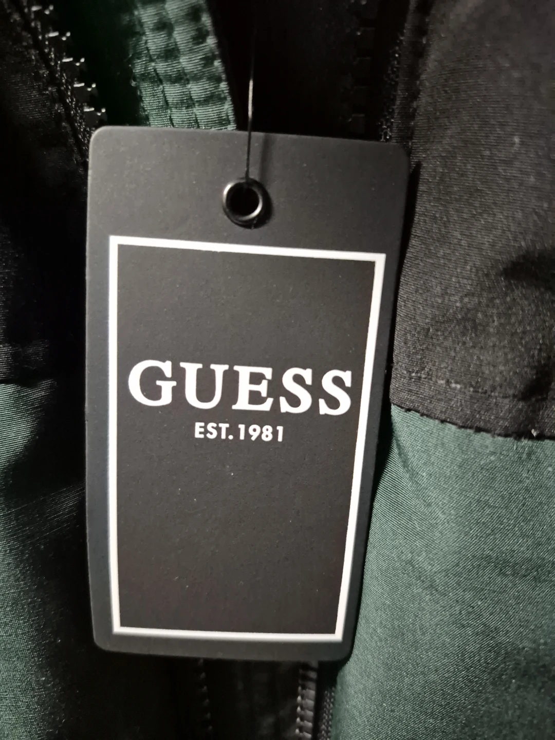 Guess Puffer Jacket - Green/Black - XL - photo 3