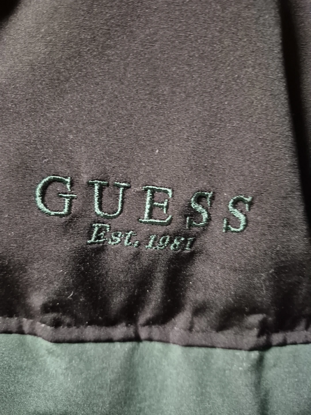 Guess Puffer Jacket - Green/Black - XL - photo 4