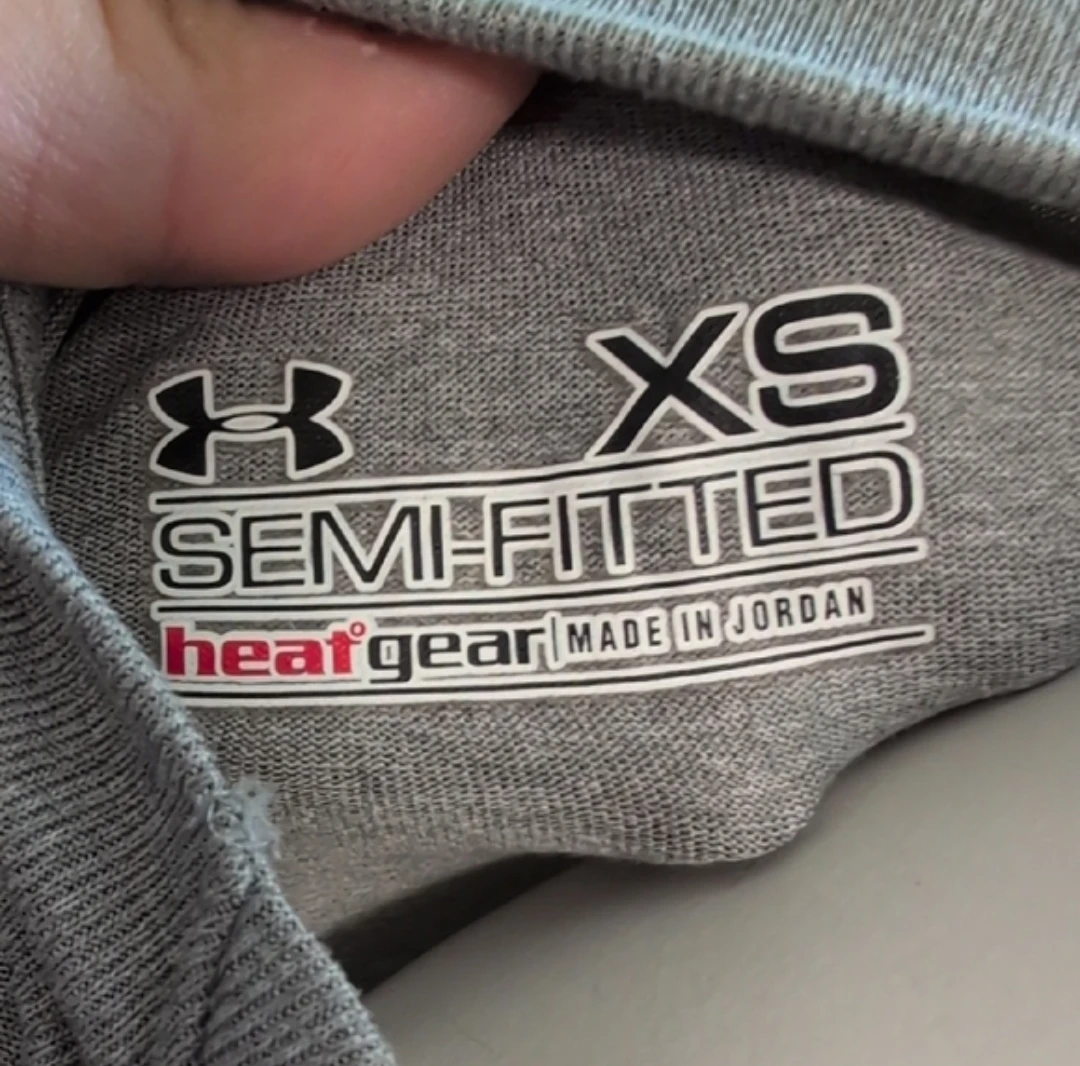 Under Armour Grey HeatGear Tank Top XS - photo 4