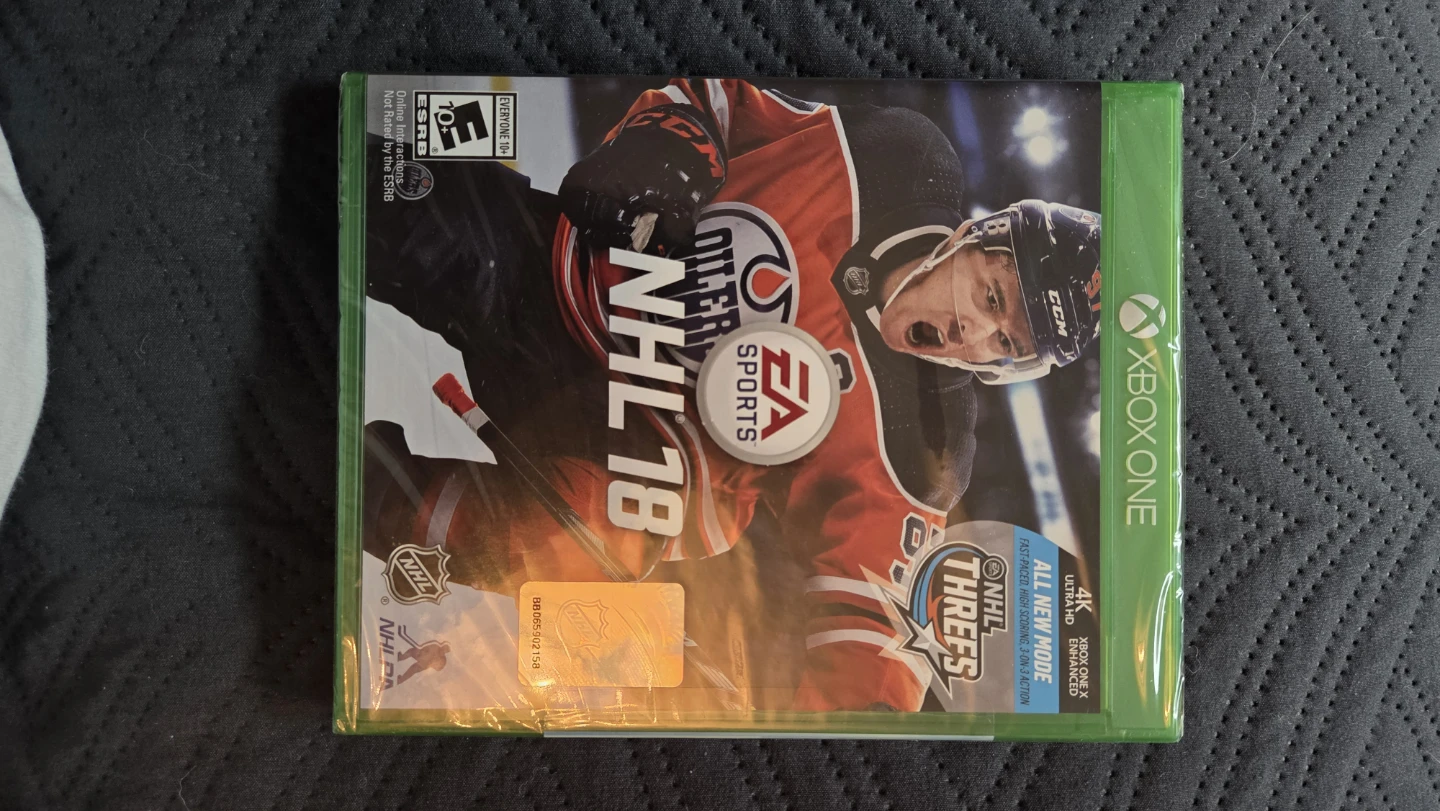 NHL 18 Xbox One Video Game