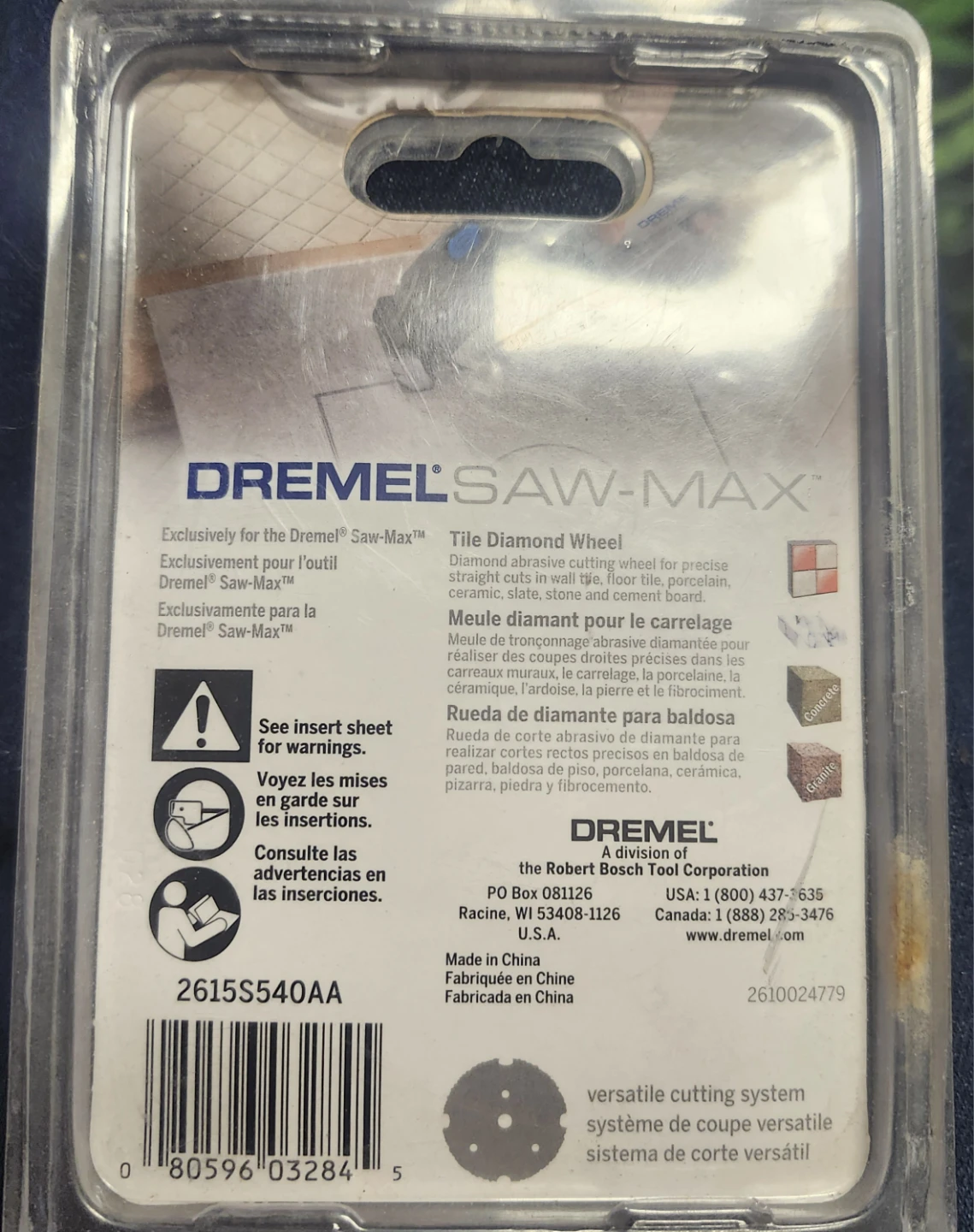 Dremel Saw-Max SM540 3" Tile Diamond Wheel - photo 2