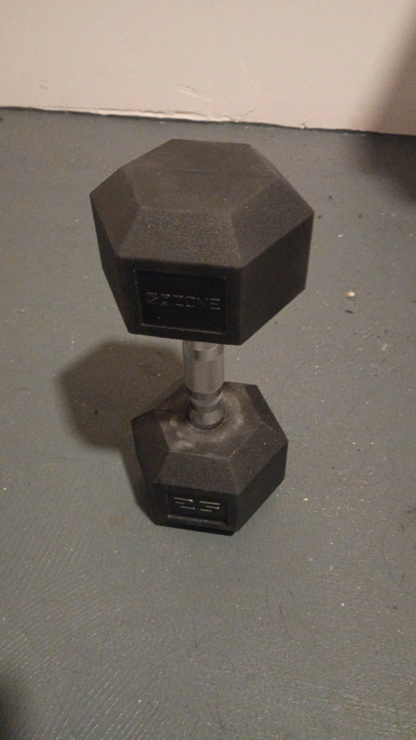25 lb Hex Dumbbell - photo 2