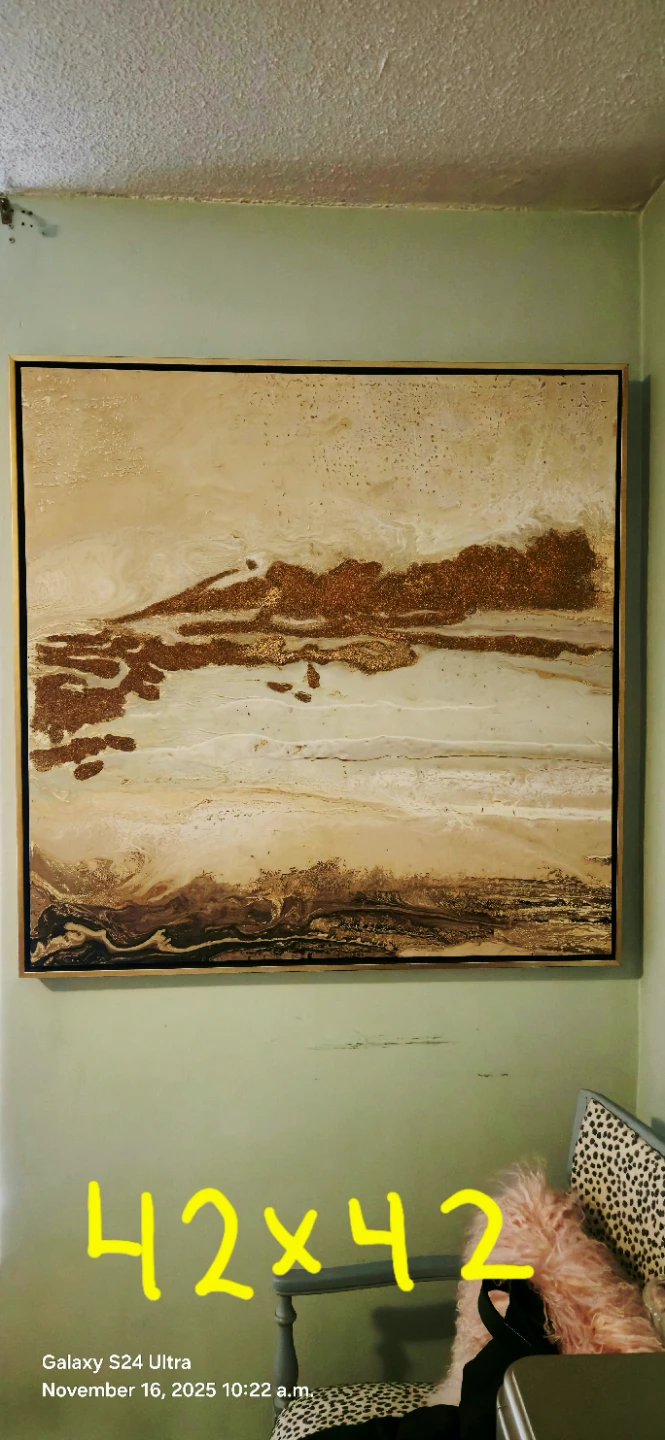 Abstract Canvas Wall Art 42x42