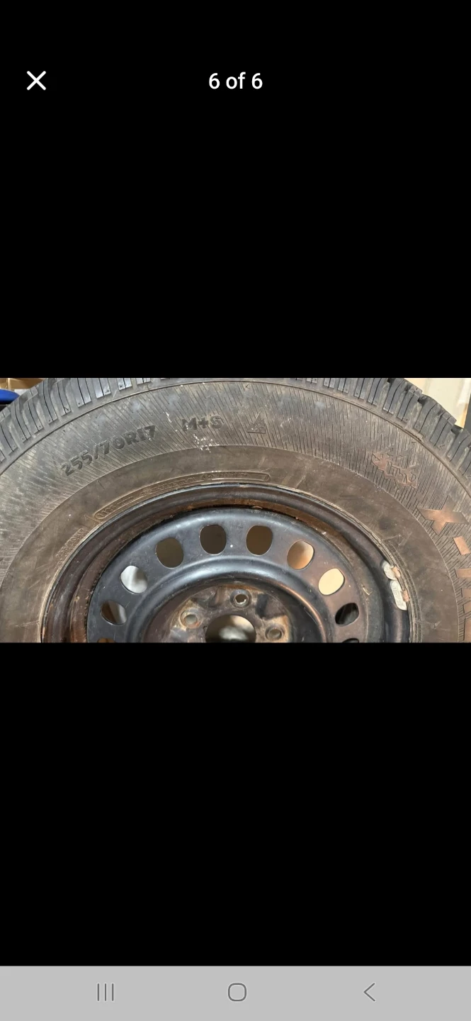 General Grabber 255/70R17 Tires (Set of 4)