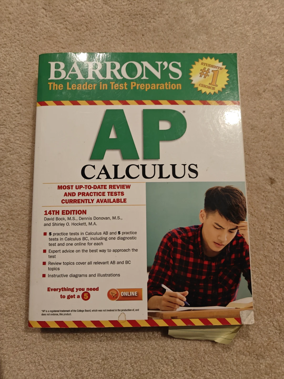 Barron's AP Calculus 14th Edition Study Book