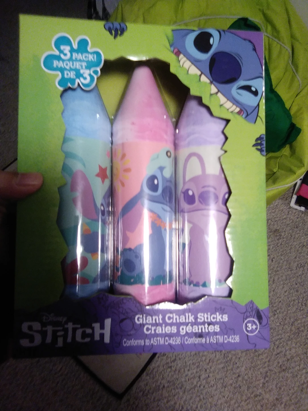 Lilo and stitch giant chalk