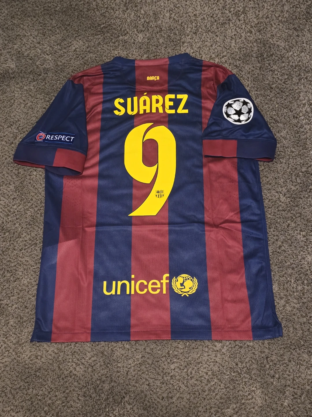 FC Barcelona Suarez #9 Soccer Jersey