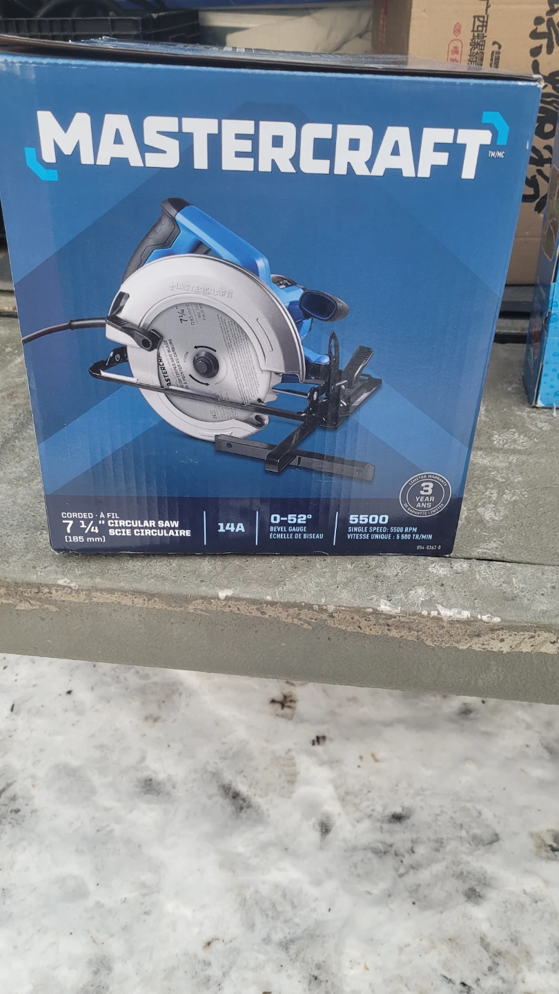 Mastercraft 7 1/4" Corded Circular Saw - photo 2