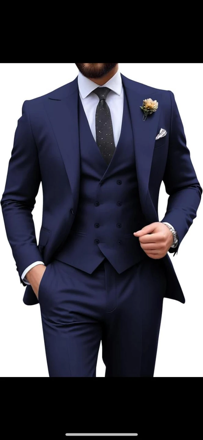 Men's 3-Piece Suit slim fit - photo 3