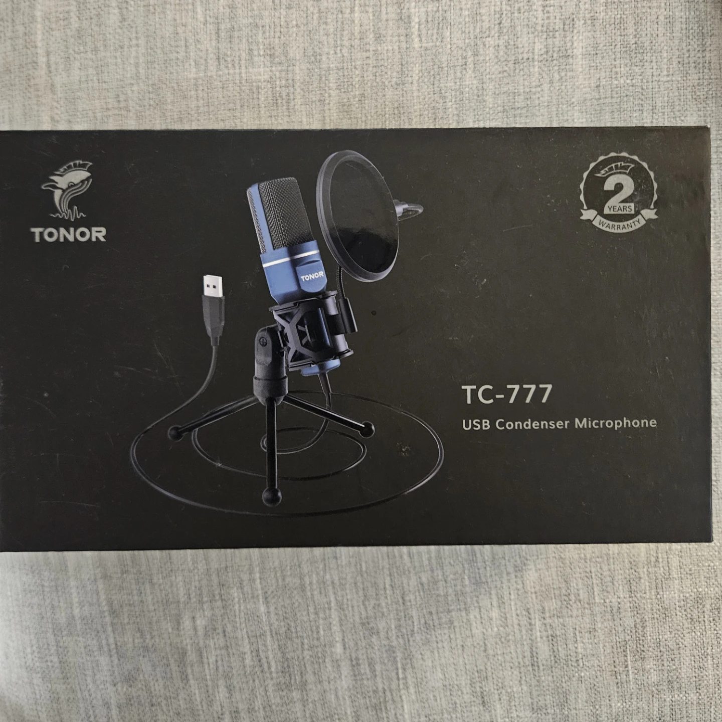 TONOR TC-777 USB Condenser Microphone with Pop Filter - photo 2