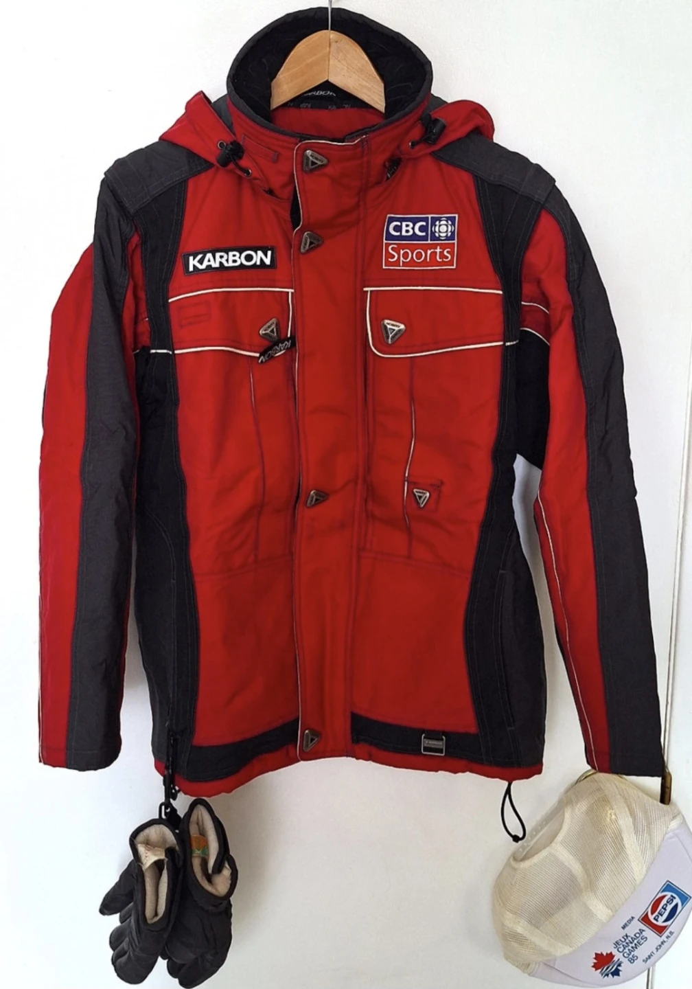 Karbon CBC Sports Salt Lake 2002 Winter Olympics Jacket.