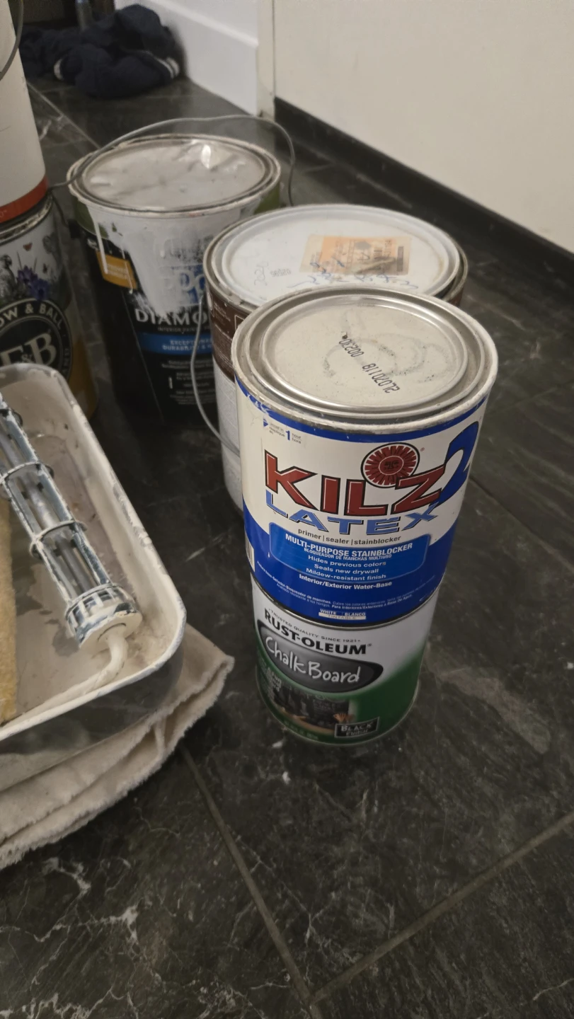Assorted Paint Cans and Supplies - photo 4