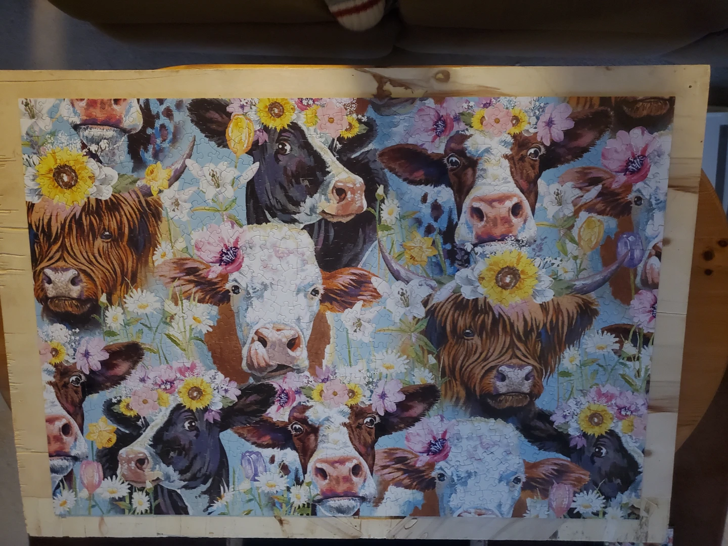 FLORAL COWS PUZZLE 🏆 - photo 2