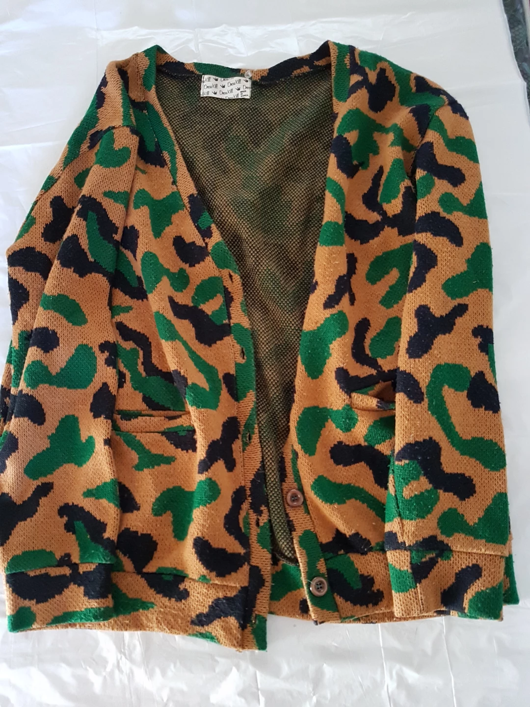 Dress Kill Camo Knit Cardigan Sweater - photo 2