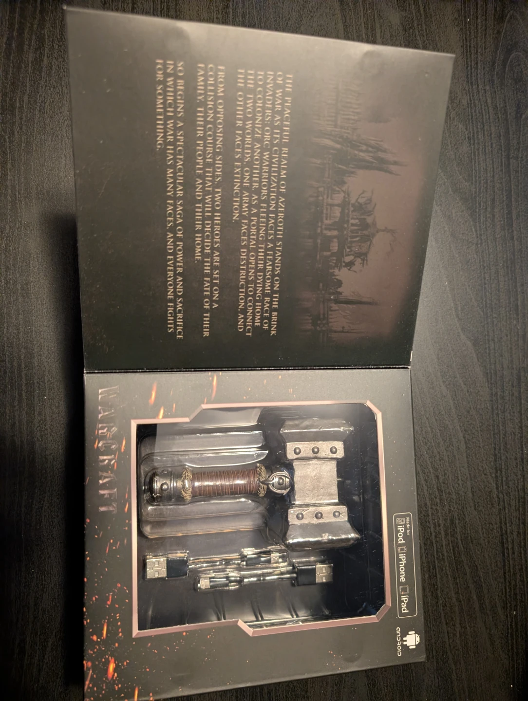 Warcraft Doomhammer Charging Cord - photo 2