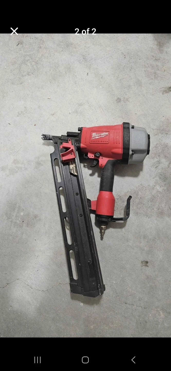 Milwaukee Nail Gun