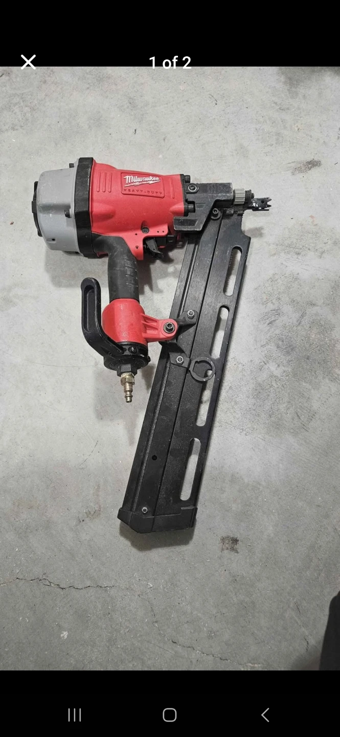 Milwaukee Nail Gun - photo 2