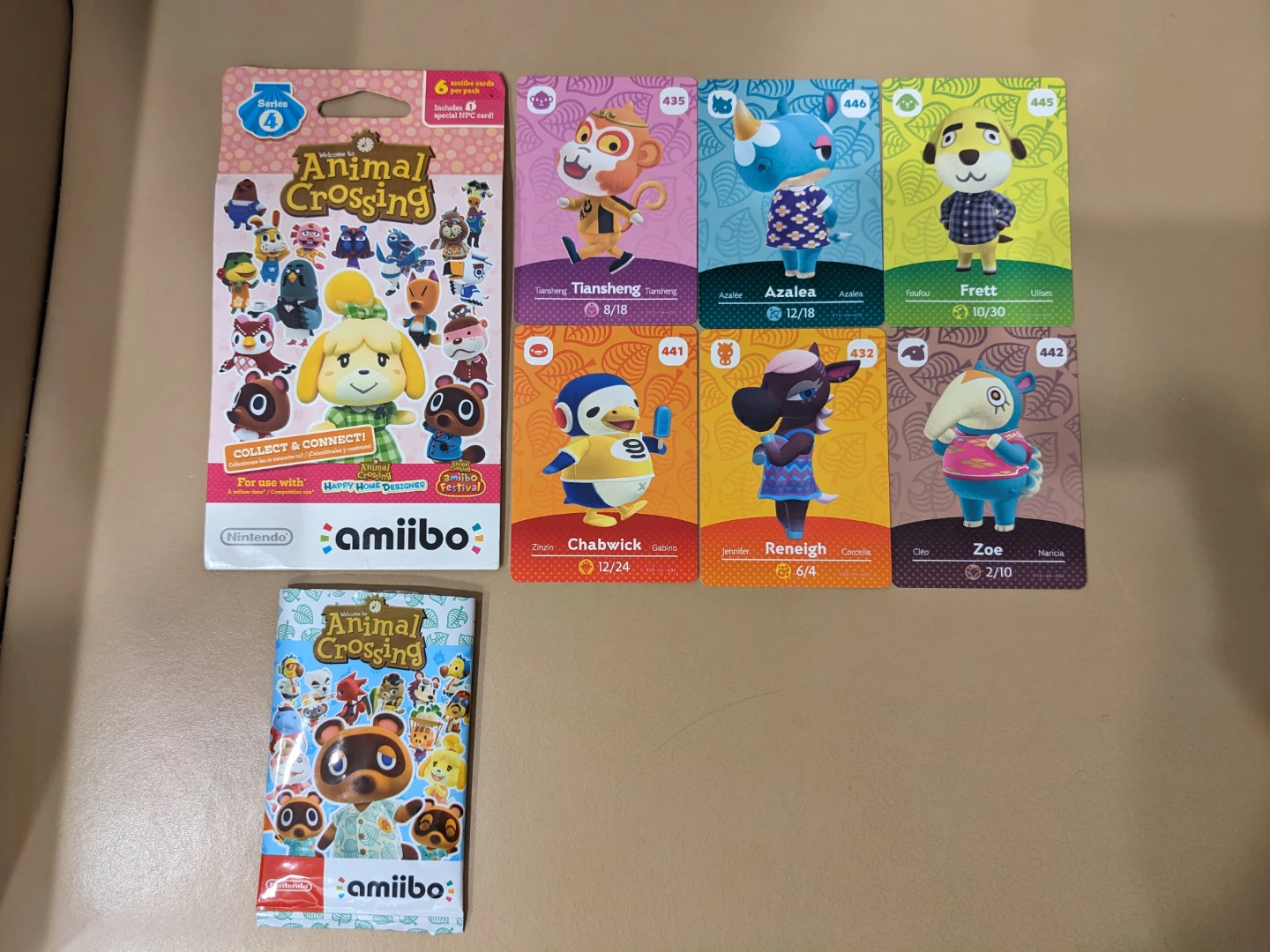 🏆Nintendo Animal Crossing Amiibo Cards Series 5