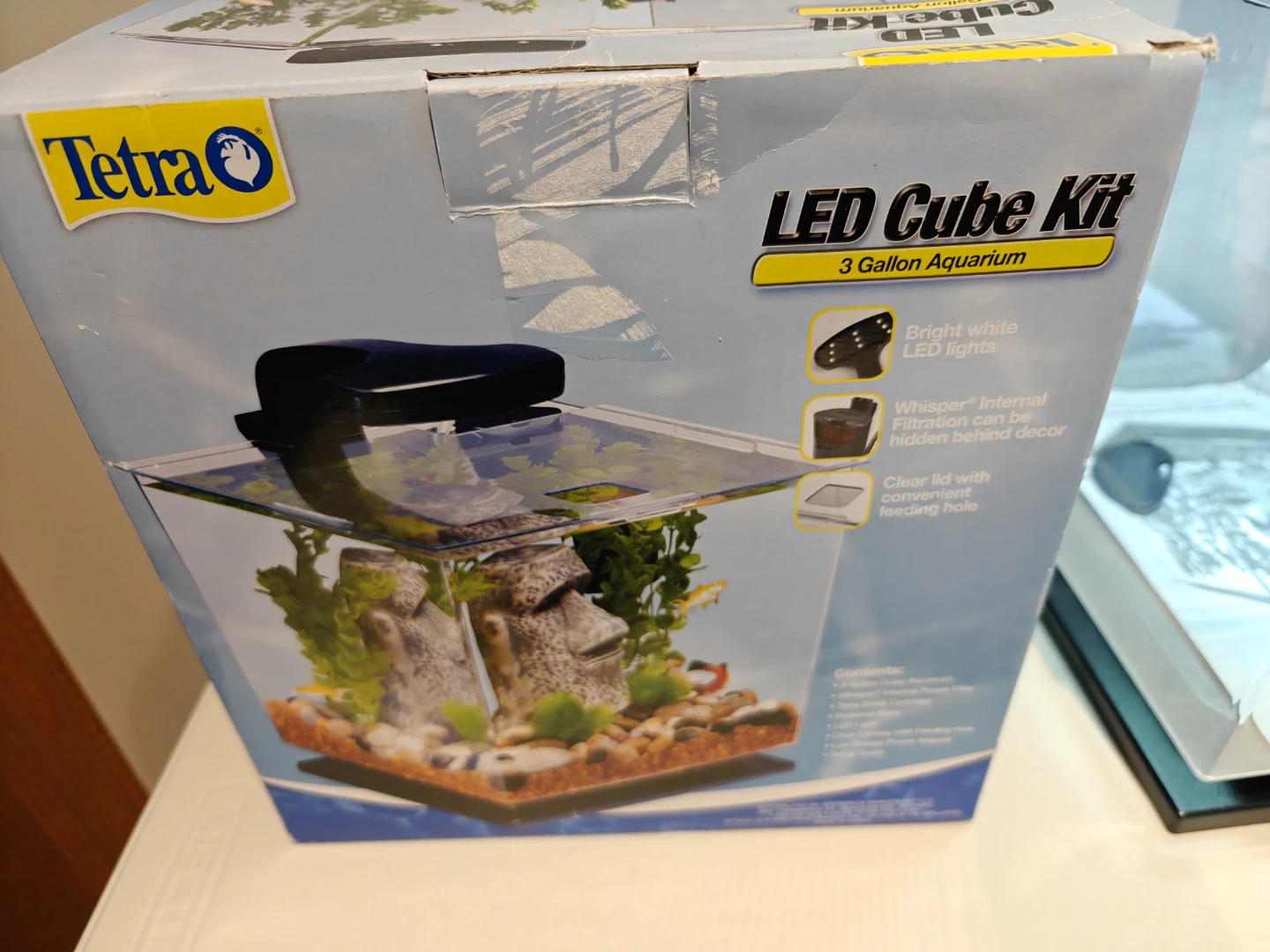 Tetra LED Cube Kit 3 Gallon Aquarium - photo 2