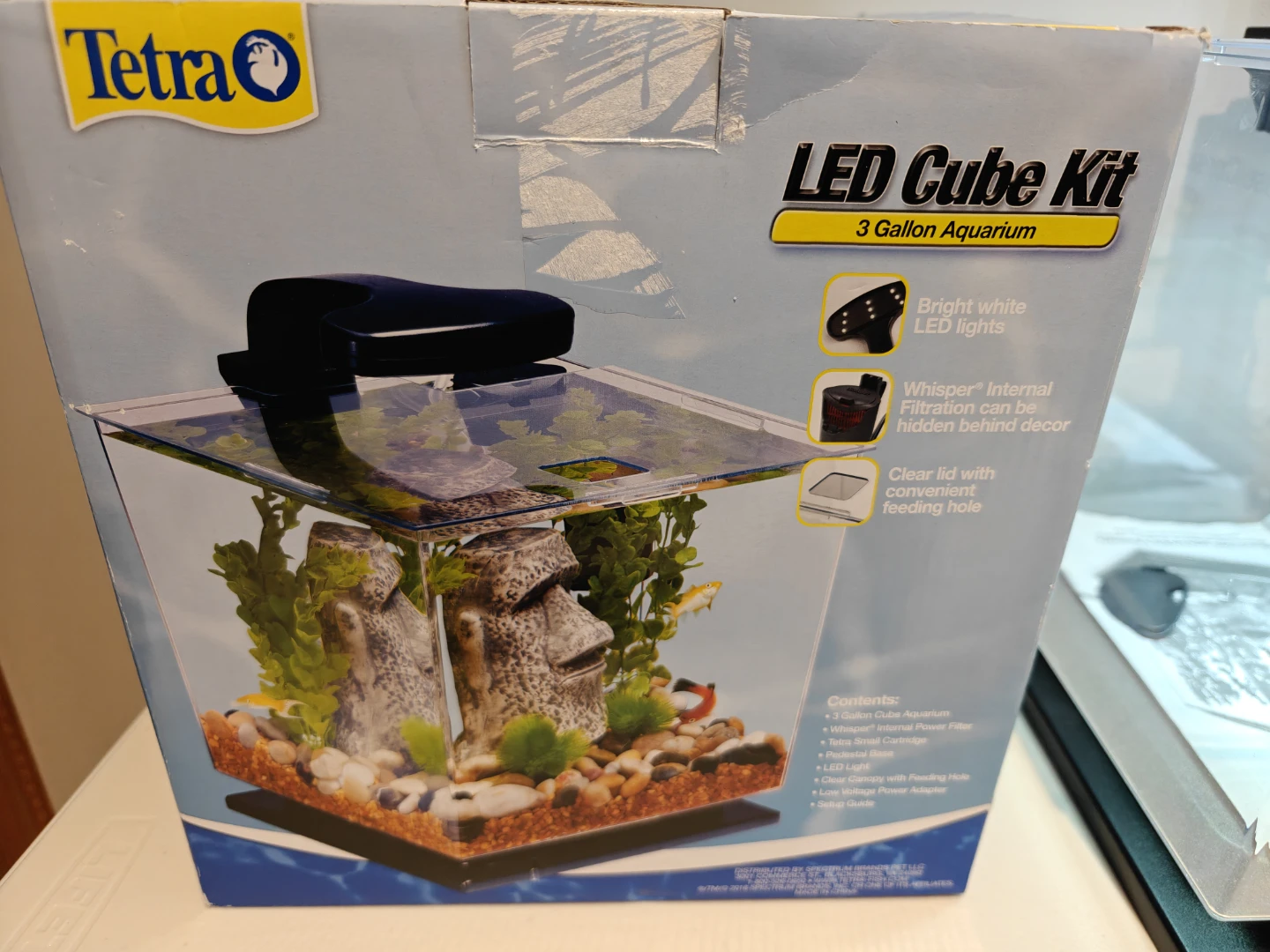 Tetra LED Cube Kit 3 Gallon Aquarium - photo 4