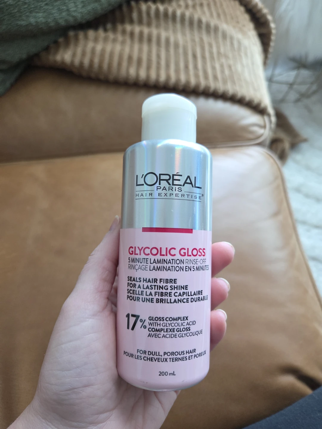 L'Oréal Paris Glycolic Gloss 5 Minute Lamination Rinse-Off