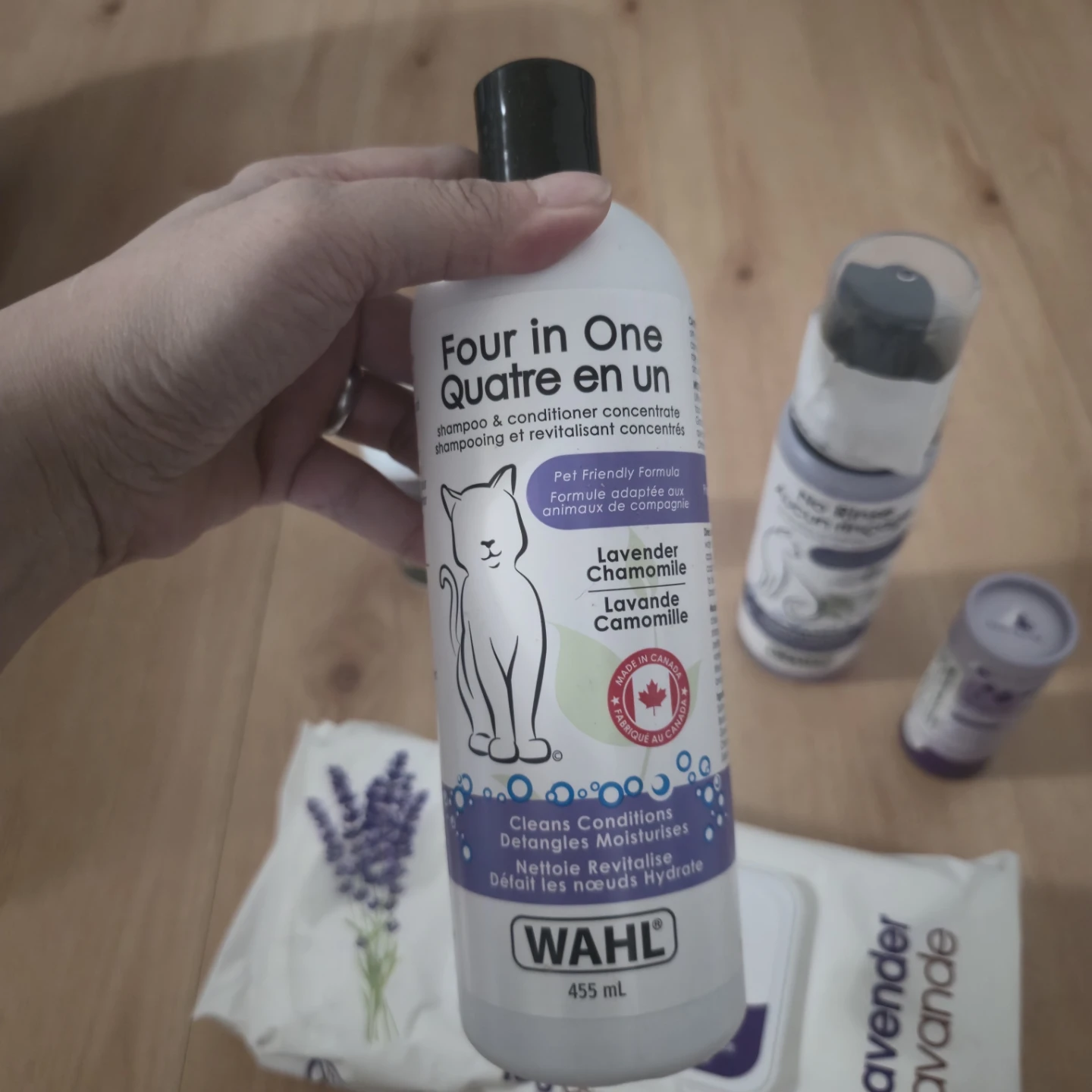 Wahl No Rinse Waterless Shampoo for Cats Cat Supplies - photo 3
