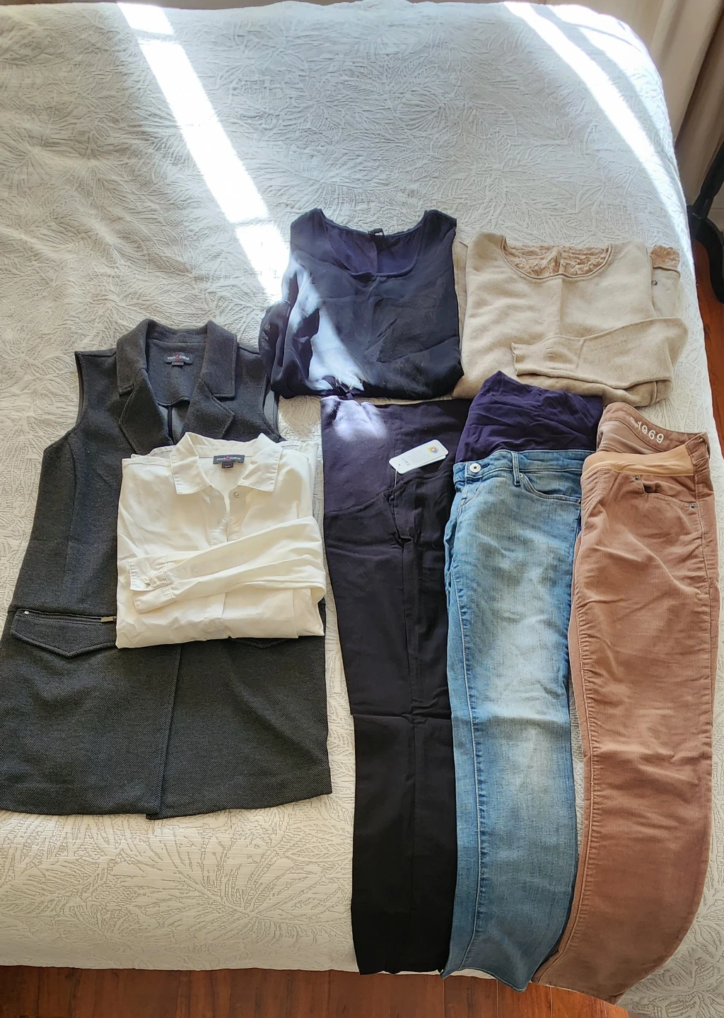 Bundle of Maternity wear: office, casual, party
