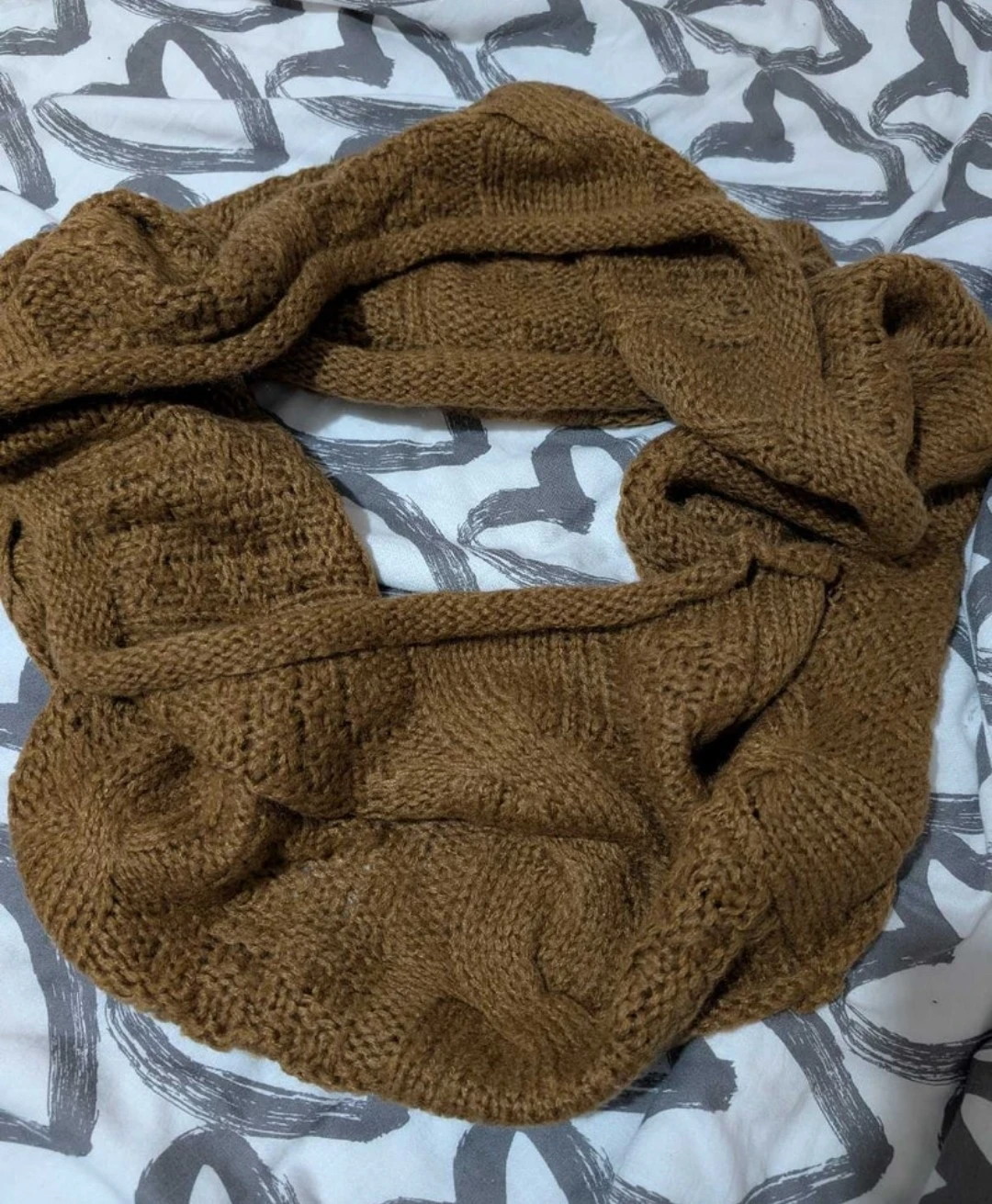 Brown Infinity Scarf - photo 2
