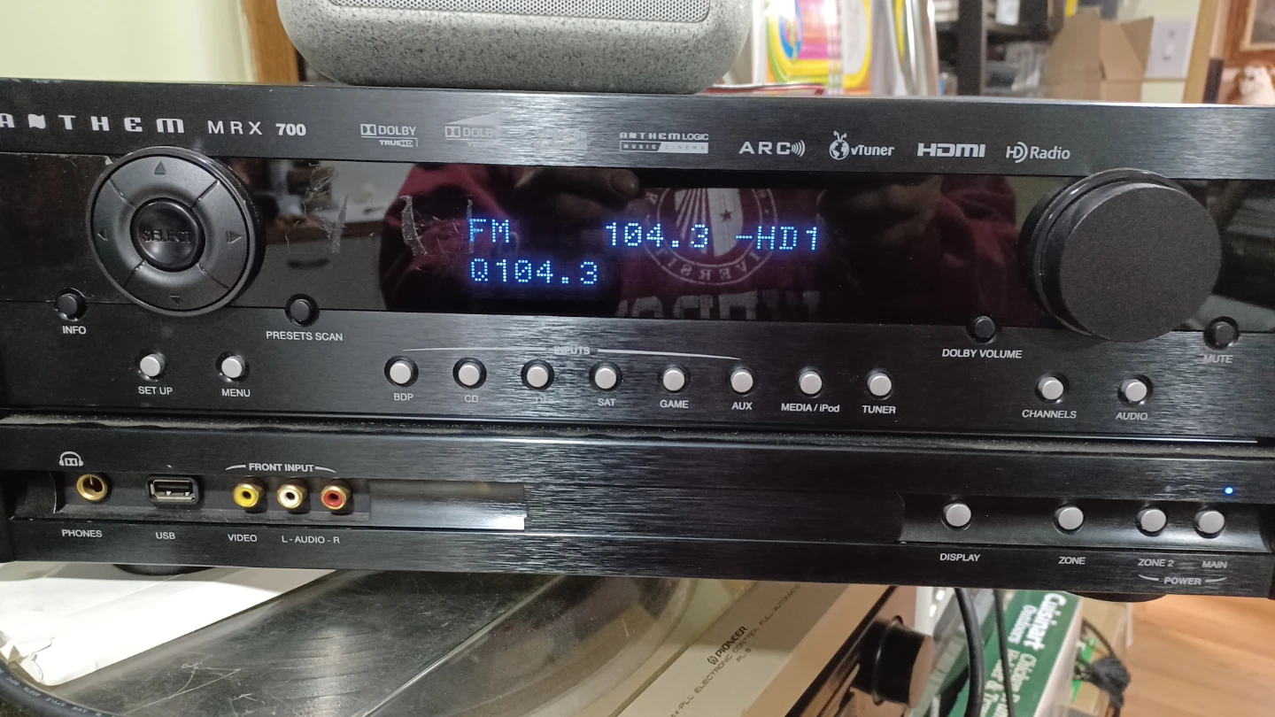 Anthem MRX 700 AV Receiver. Please read description