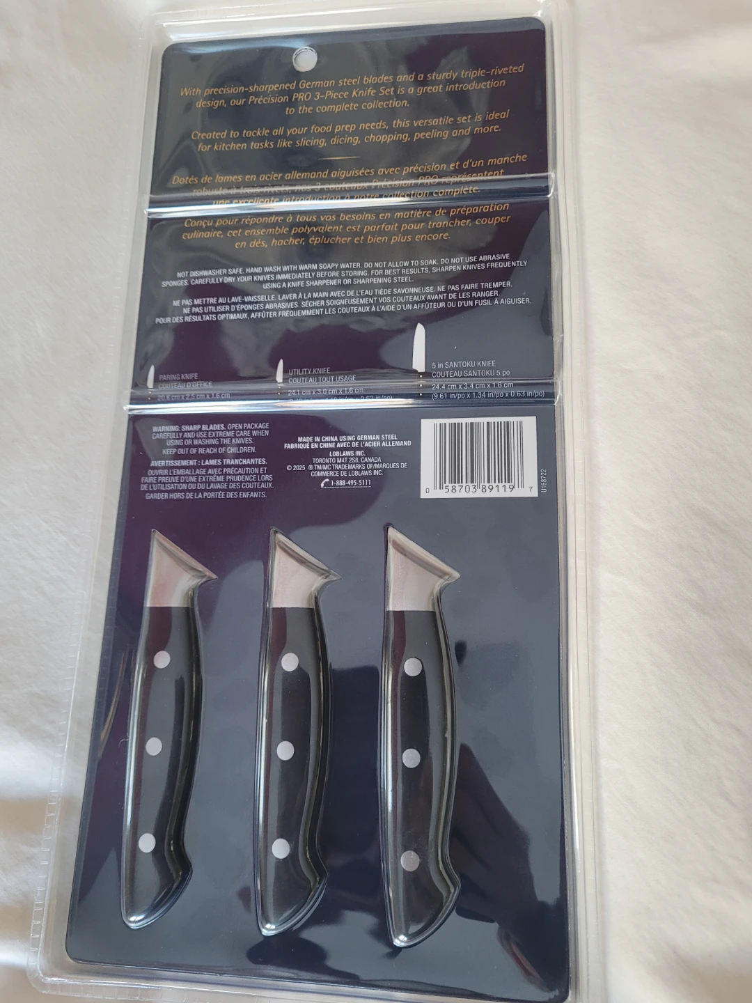 🥕Precision Pro 3-Piece Knife Set - photo 2