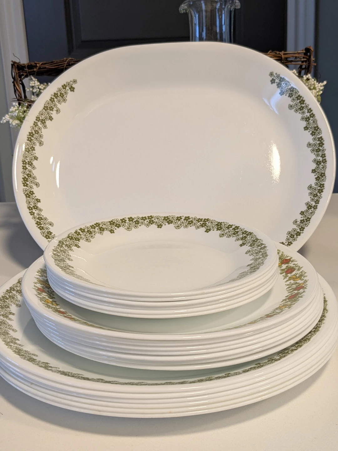 Corelle Dinnerware Set - Floral Pattern - photo 4