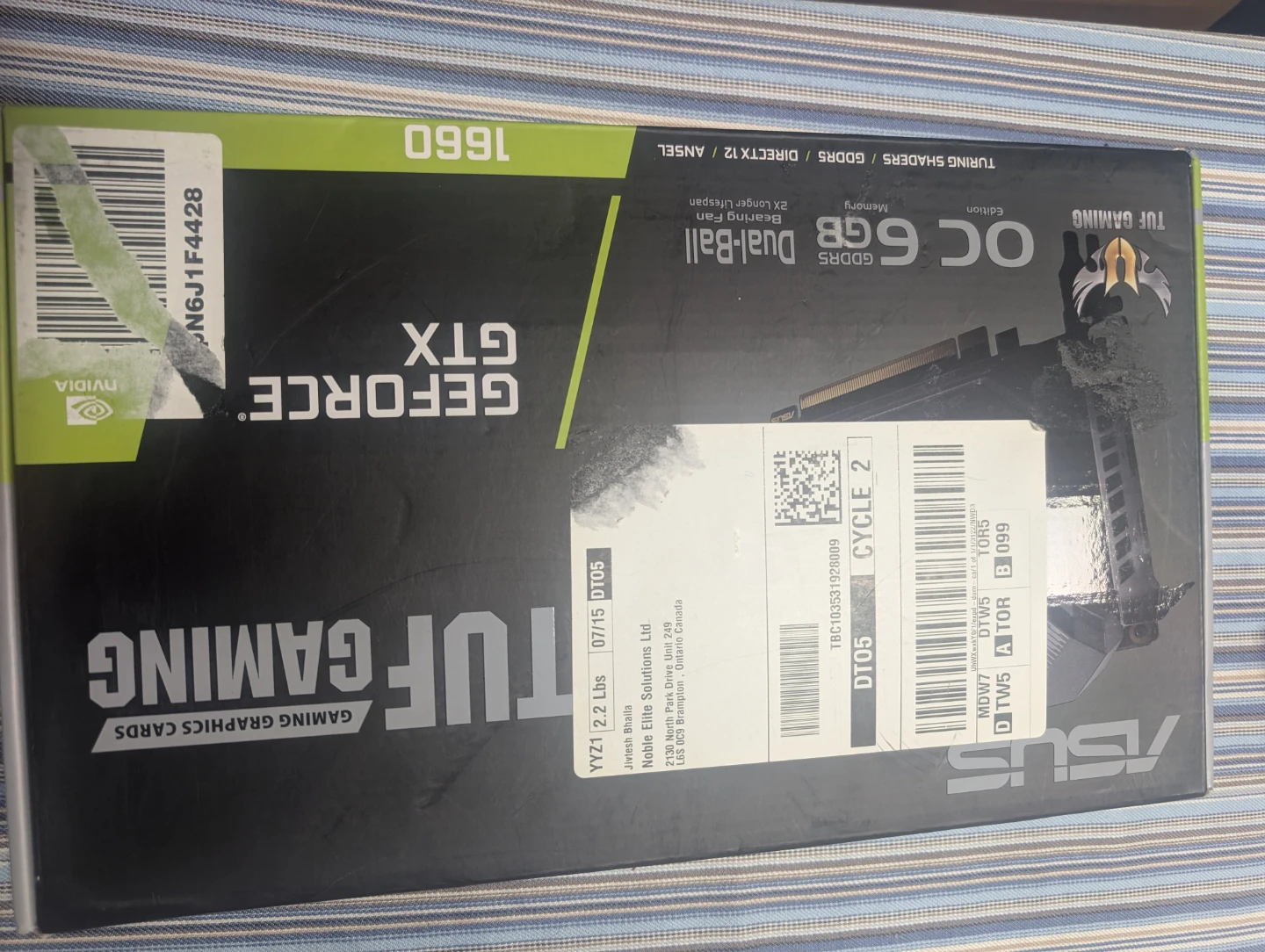 ASUS NVIDIA GeForce GTX 1660 TUF Gaming OC 6GB GDDR5 - photo 4