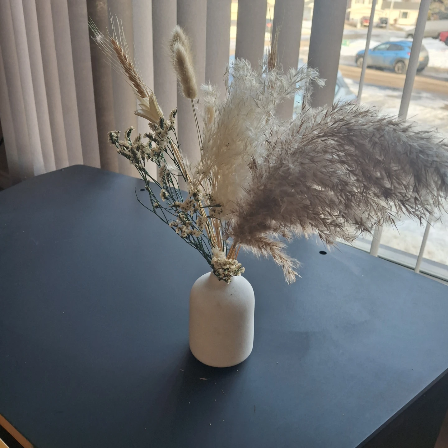 Pampas Arrangement with small Vase