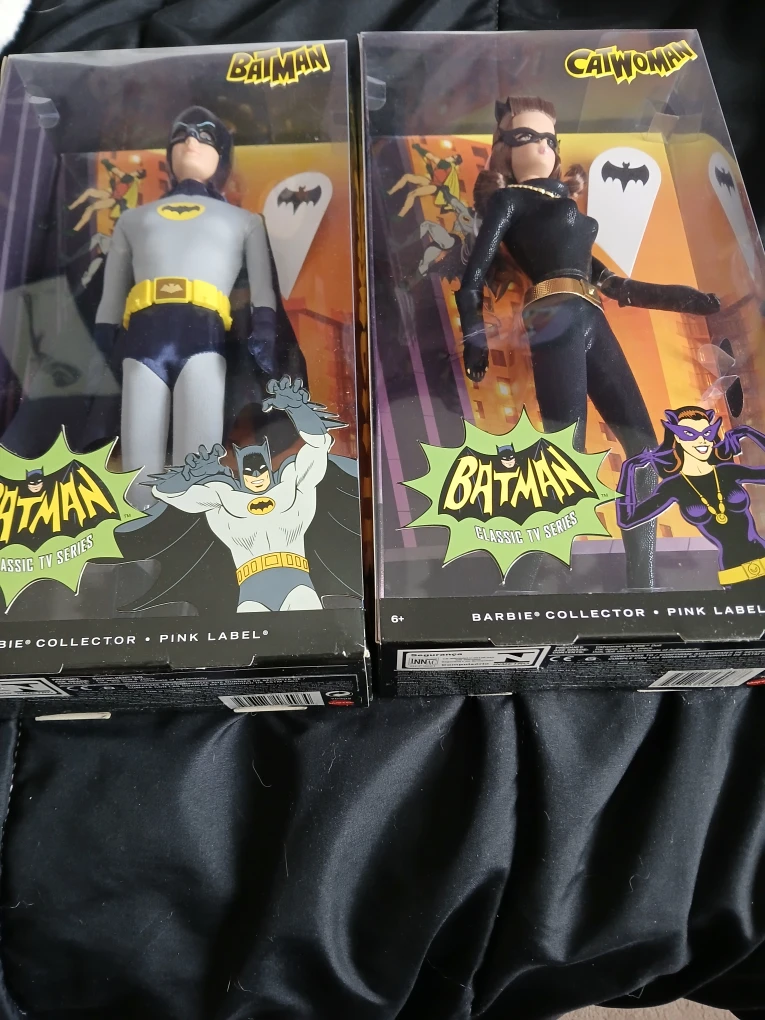 🏆Barbie Collector Batman & Catwoman Classic TV Series Dolls - photo 2