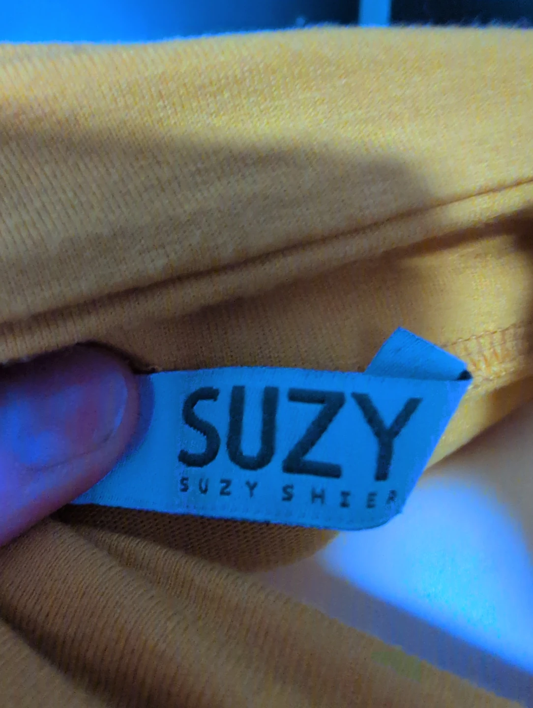 Suzy Shier Yellow Long Sleeve Top - Size M - photo 4
