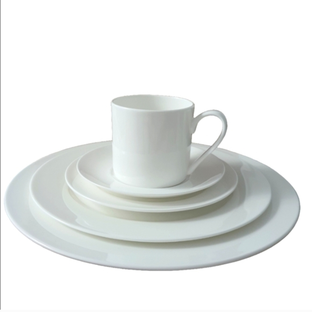 Fitz and Floyd Nevaeh White Fine Bone China Dinnerware Set - photo 2