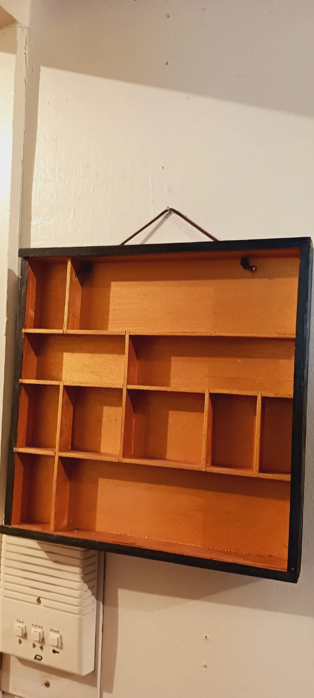 Wooden Shadow Box Display Shelf - photo 3