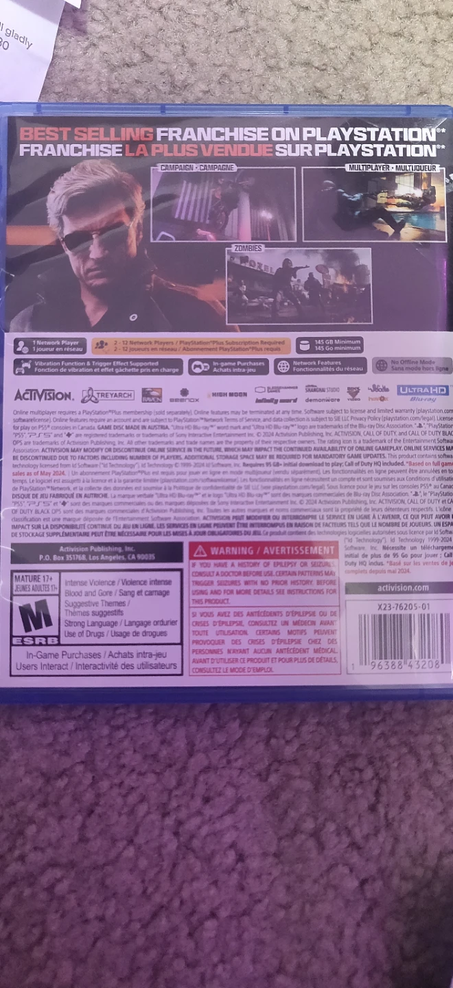 Call of Duty Black Ops 6 PS5 Game - photo 4