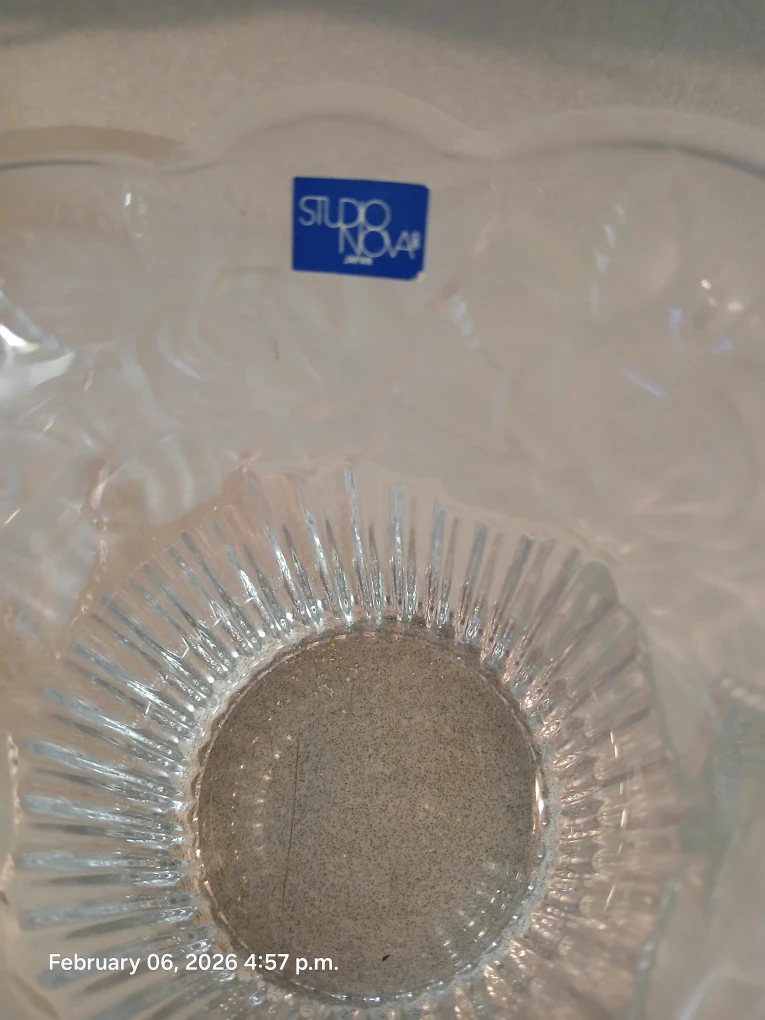 🏆Studio Nova Frosted Rose Glass candy dish - photo 2