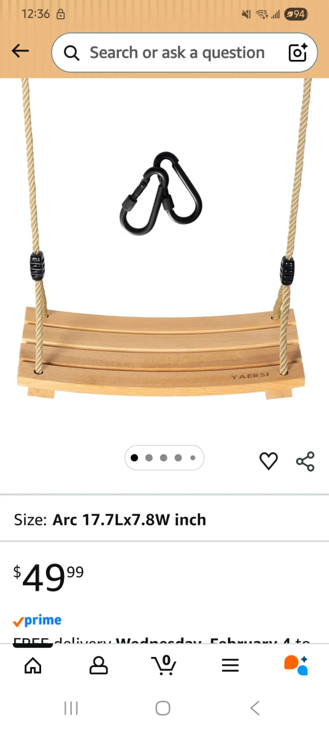 Swing for kids